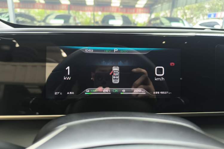 Used BYD Qin L 2024 DM-i 120KM Leading Model Instrument Cluster