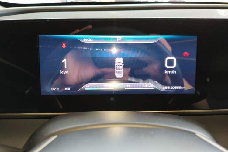 Used BYD Qin L 2024 DM-i 120KM Leading Model Instrument Cluster