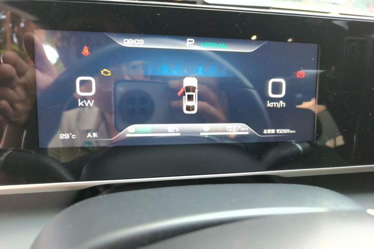 Used BYD Qin L 2024 DM-i 80KM Beyond Model Instrument Cluster