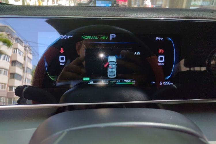 Used BYD Qin L 2024 DM-i 80KM Leading Model Instrument Cluster