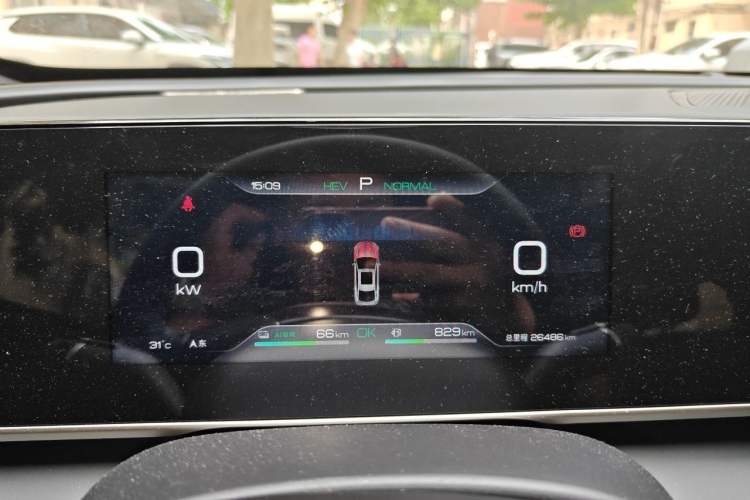 Used BYD Qin L 2024 DM-i 120KM Leading Model Instrument Cluster