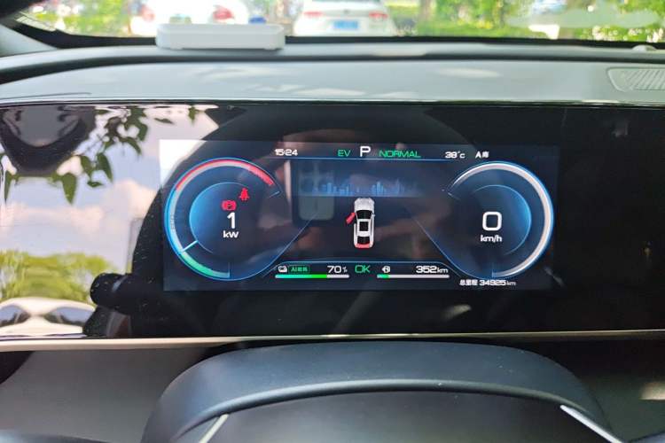 Used BYD Qin L 2024 DM-i 80KM Beyond Model Instrument Cluster