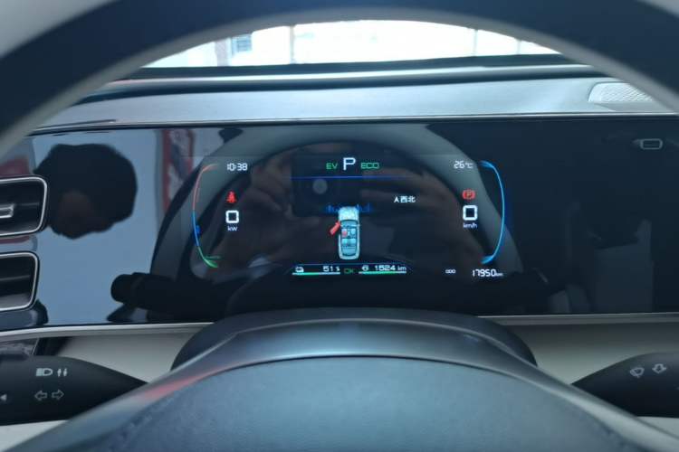 Used BYD Qin L 2024 DM-i 80KM Leading Model Instrument Cluster