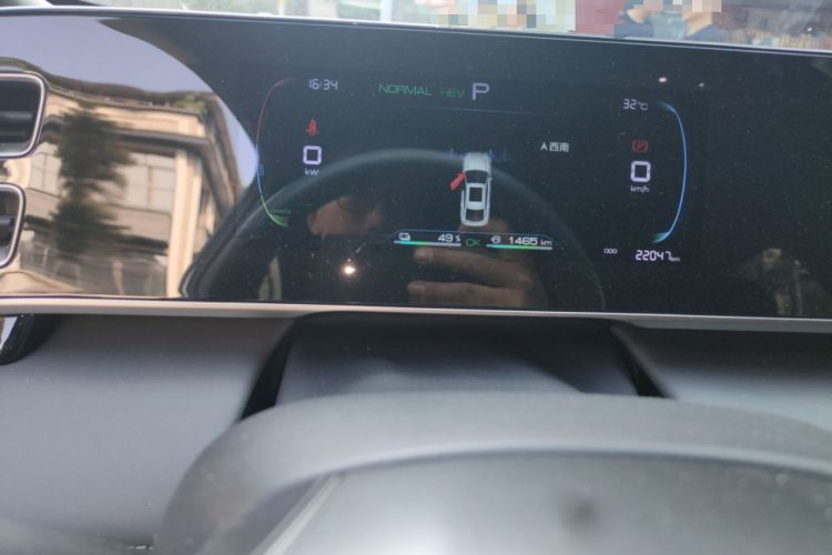 Used BYD Qin L 2024 DM-i 80KM Leading Model Instrument Cluster