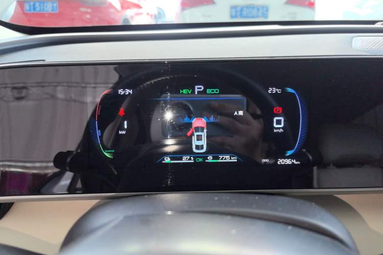 Used BYD Qin L 2024 DM-i 80KM Leading Model Instrument Cluster