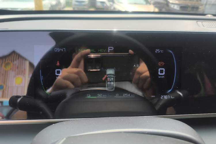 Used BYD Qin L 2024 DM-i 80KM Leading Model Instrument Cluster
