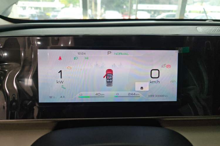 Used BYD Qin L 2024 DM-i 120KM Beyond Model Instrument Cluster