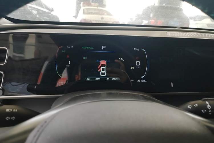 Used BYD Qin L 2024 DM-i 80KM Leading Model Instrument Cluster