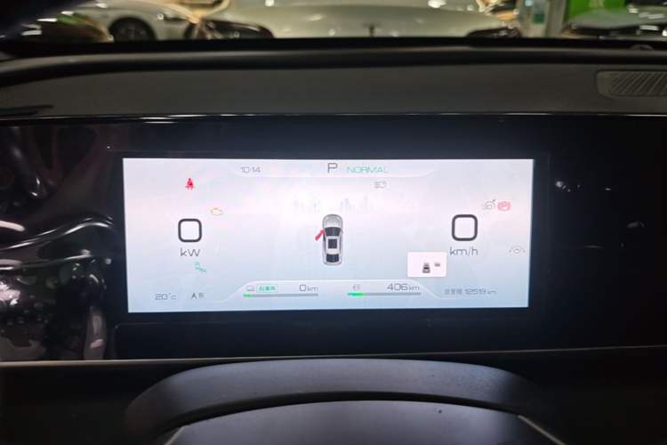 Used BYD Qin L 2024 DM-i 120KM Beyond Model Instrument Cluster