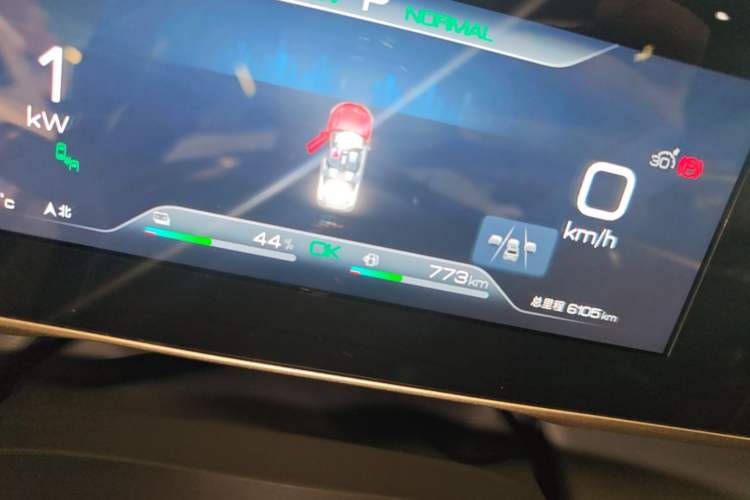 Used BYD Qin L 2024 DM-i 120KM Beyond Model Instrument Cluster