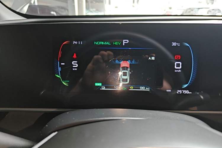 Used BYD Qin L 2024 DM-i 80KM Leading Model Instrument Cluster