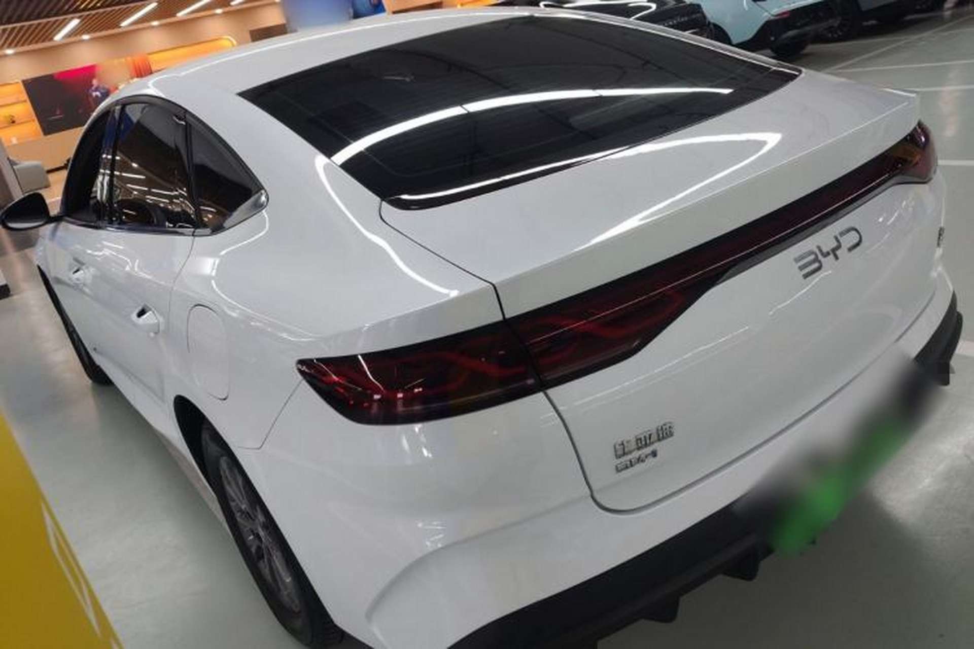 Used BYD Qin L 2024 DM-i 80KM Leading Model Rear Left 45 Deg