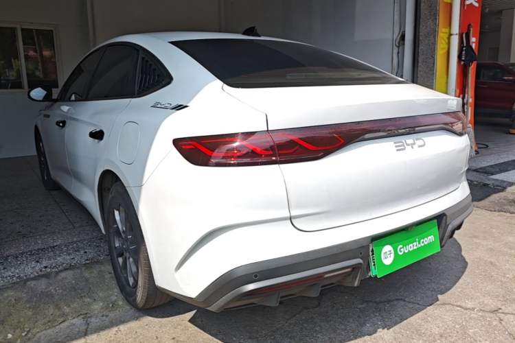 Used BYD Qin L 2024 DM-i 80KM Leading Model Rear Left 45 Deg