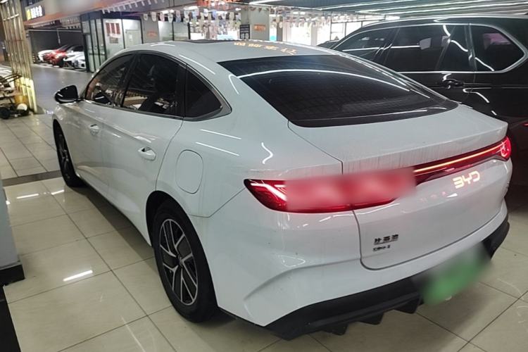 Used BYD Qin L 2024 DM-i 120KM Beyond Model Rear Left 45 Deg