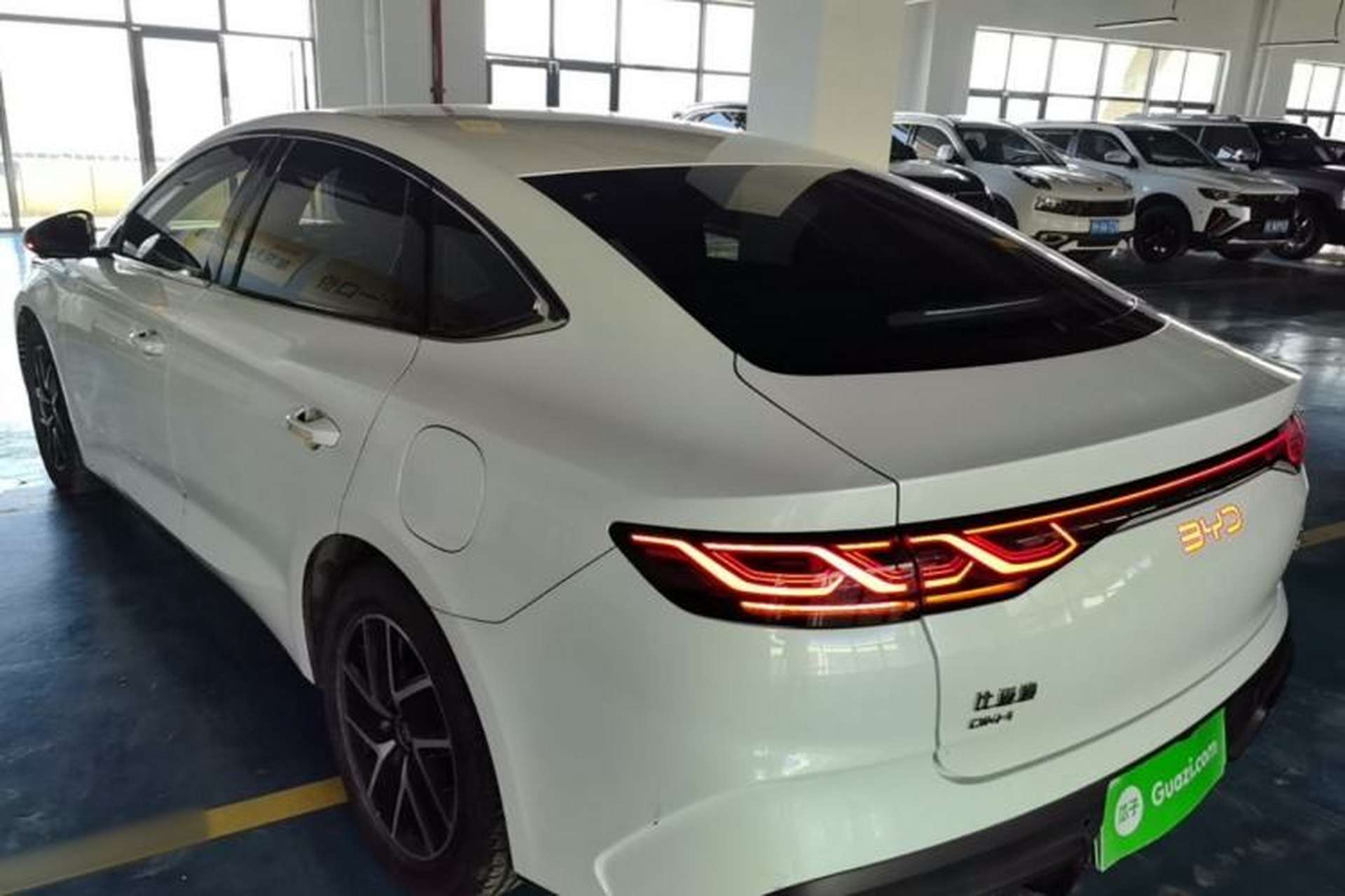 Used BYD Qin L 2024 DM-i 80KM Beyond Model Rear Left 45 Deg