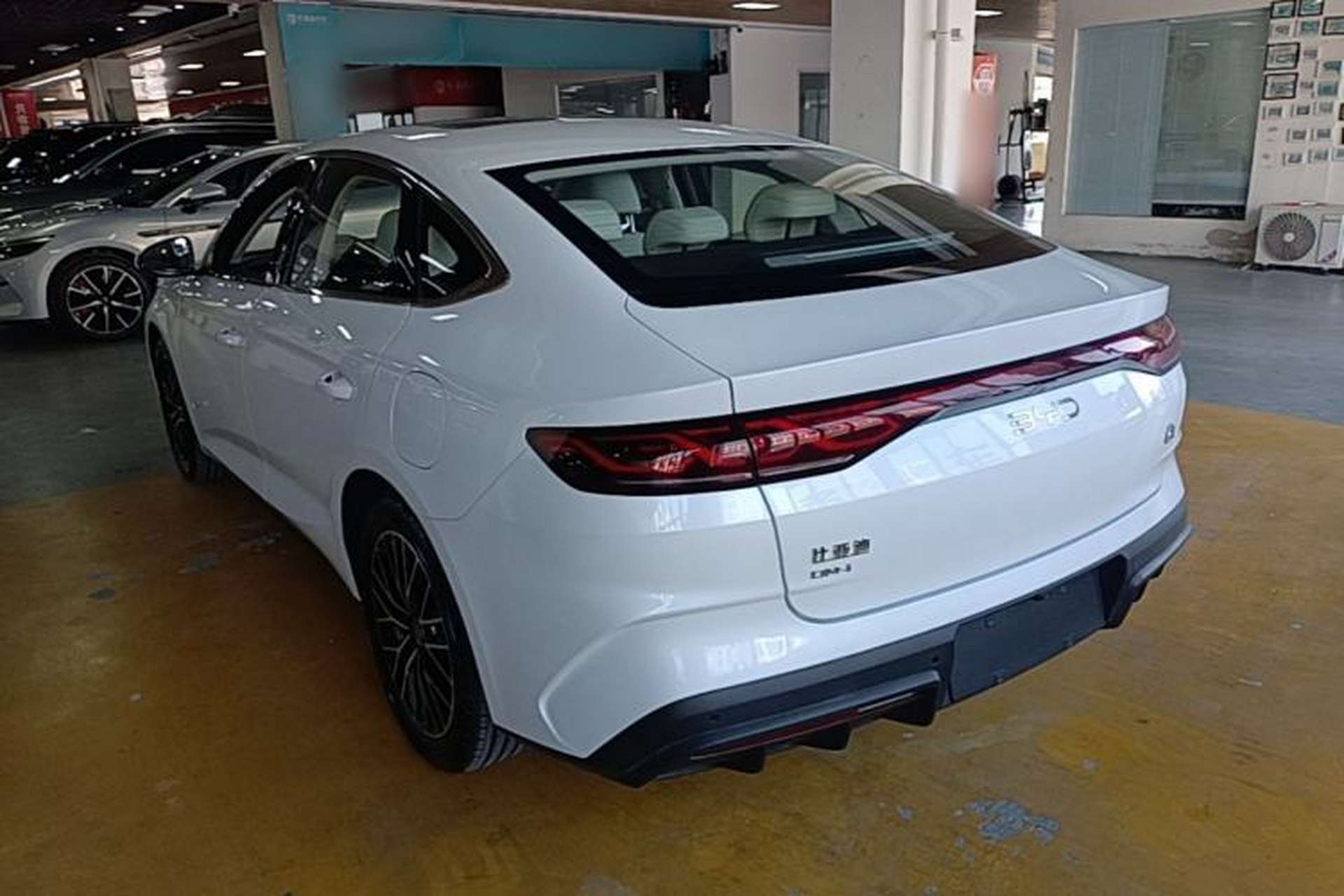 Used BYD Qin L 2024 DM-i 120KM Excellence Model Rear Left 45 Deg