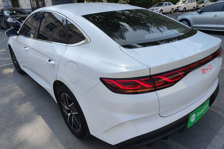 Used BYD Qin L 2024 DM-i 80KM Beyond Model Rear Left 45 Deg