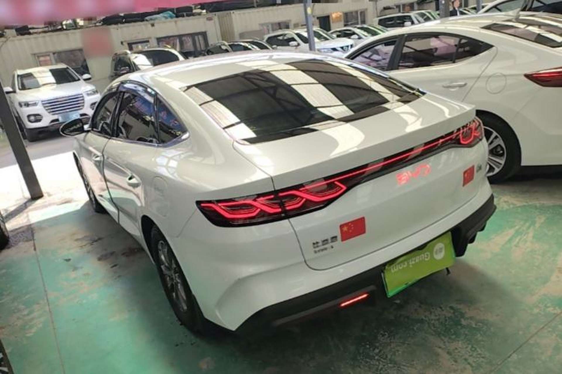 Used BYD Qin L 2024 DM-i 80KM Leading Model Rear Left 45 Deg