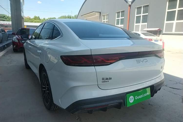 Used BYD Qin L 2024 DM-i 120KM Excellence Model Rear Left 45 Deg