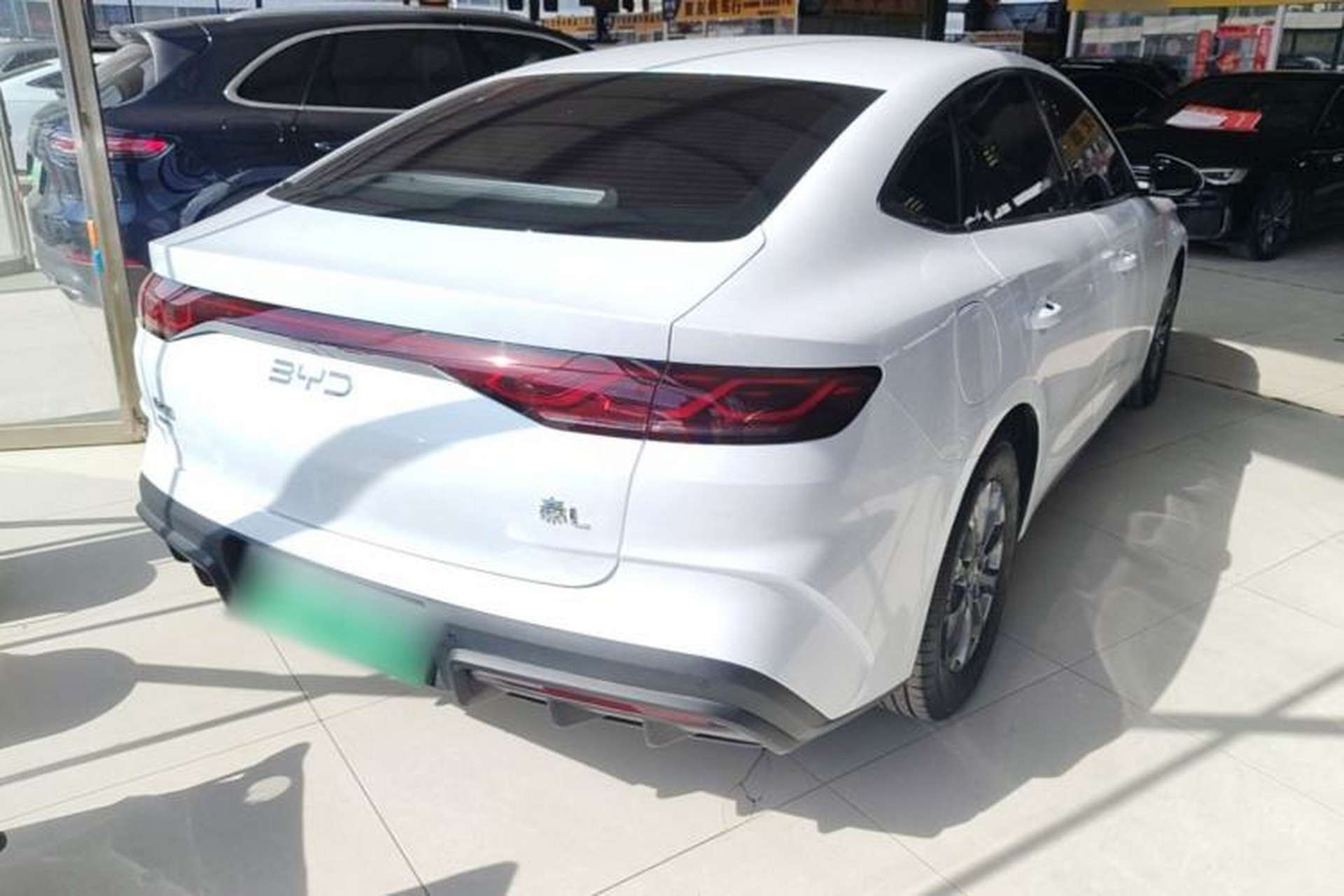 Used BYD Qin L 2024 DM-i 80KM Leading Model Rear Right 45 Deg