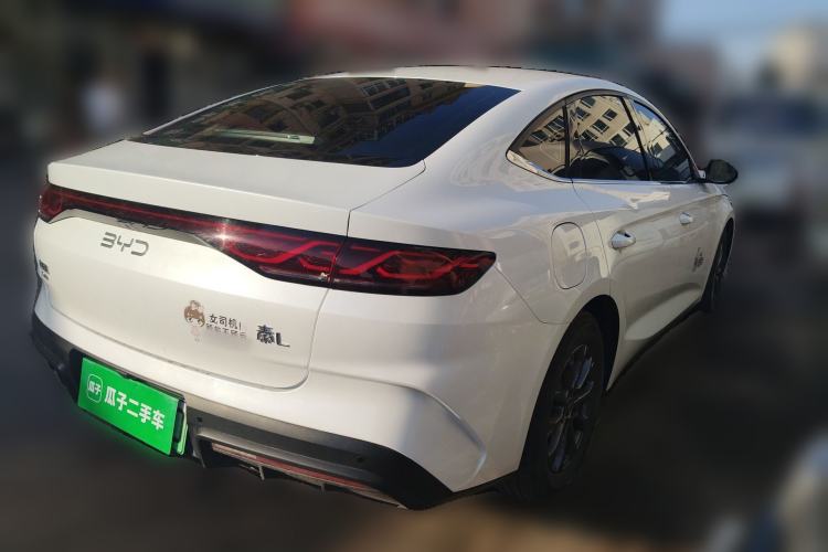 Used BYD Qin L 2024 DM-i 80KM Leading Model Rear Right 45 Deg