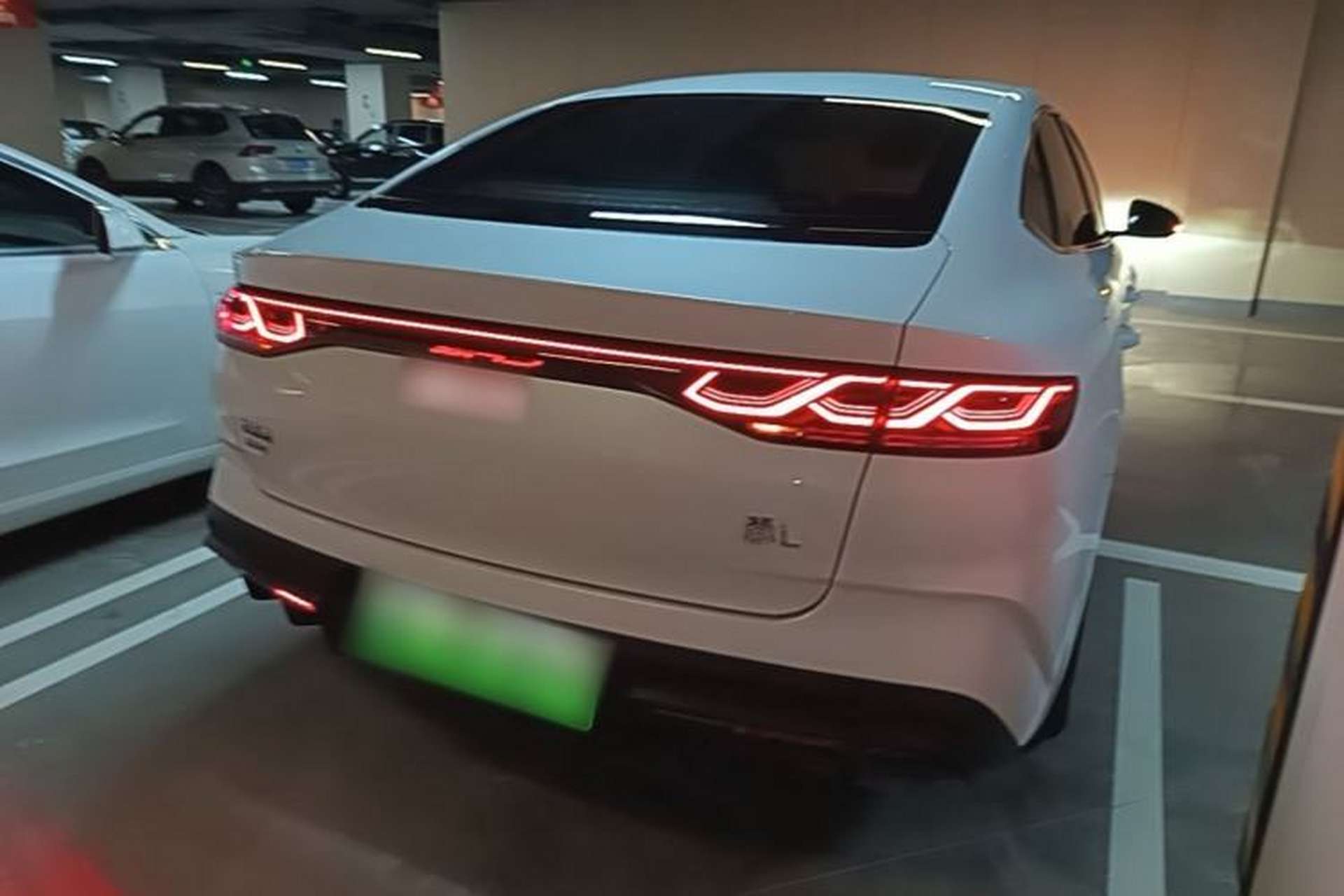 Used BYD Qin L 2024 DM-i 120KM Beyond Model Rear Right 45 Deg