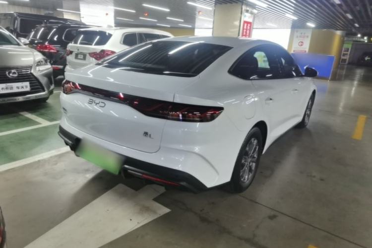 Used BYD Qin L 2024 DM-i 80KM Leading Model Rear Right 45 Deg