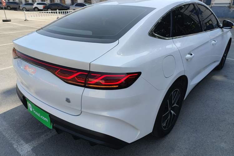 Used BYD Qin L 2024 DM-i 80KM Beyond Model Rear Right 45 Deg