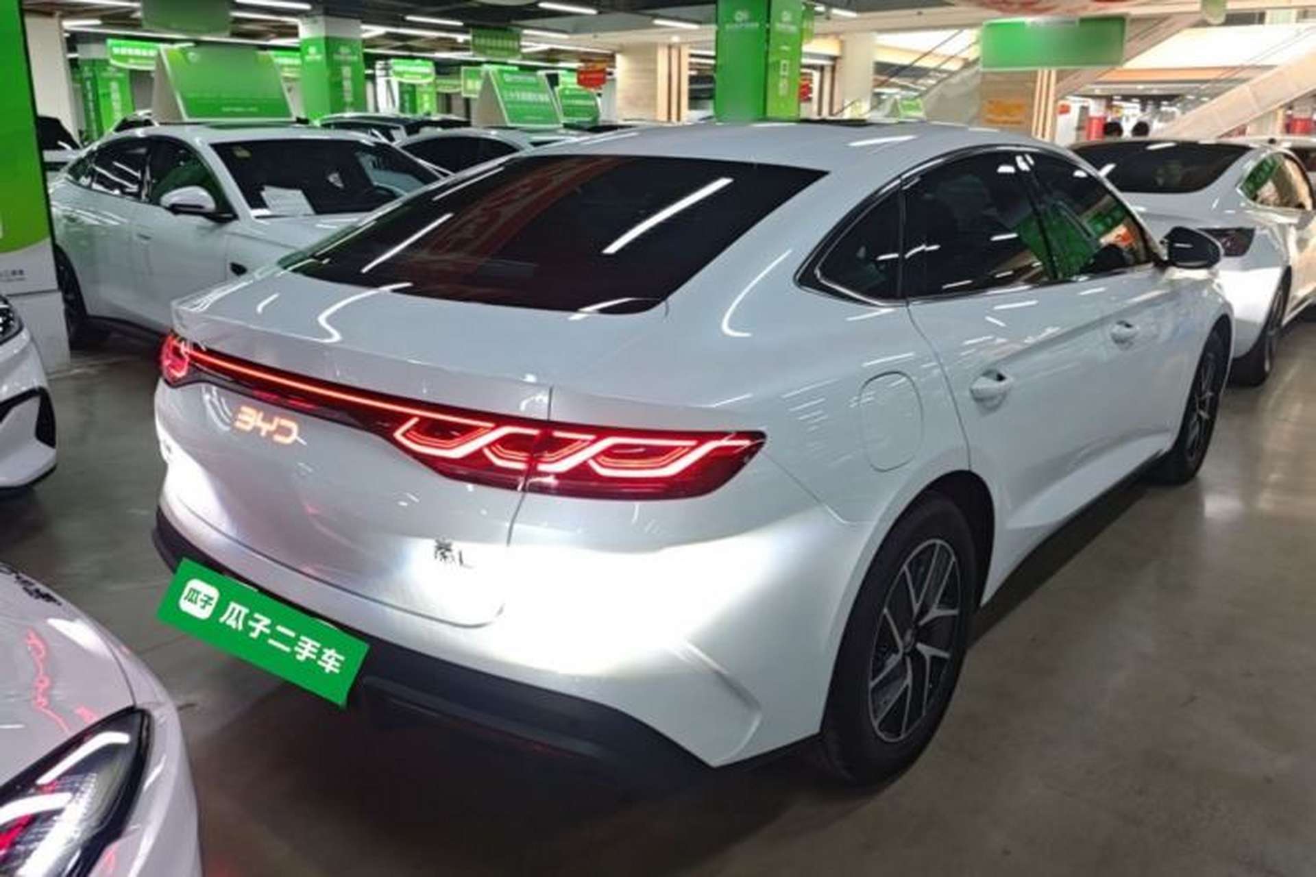 Used BYD Qin L 2024 DM-i 120KM Beyond Model Rear Right 45 Deg