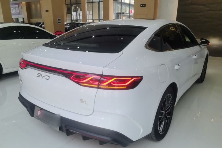 Used BYD Qin L 2024 DM-i 120KM Excellence Model Rear Right 45 Deg