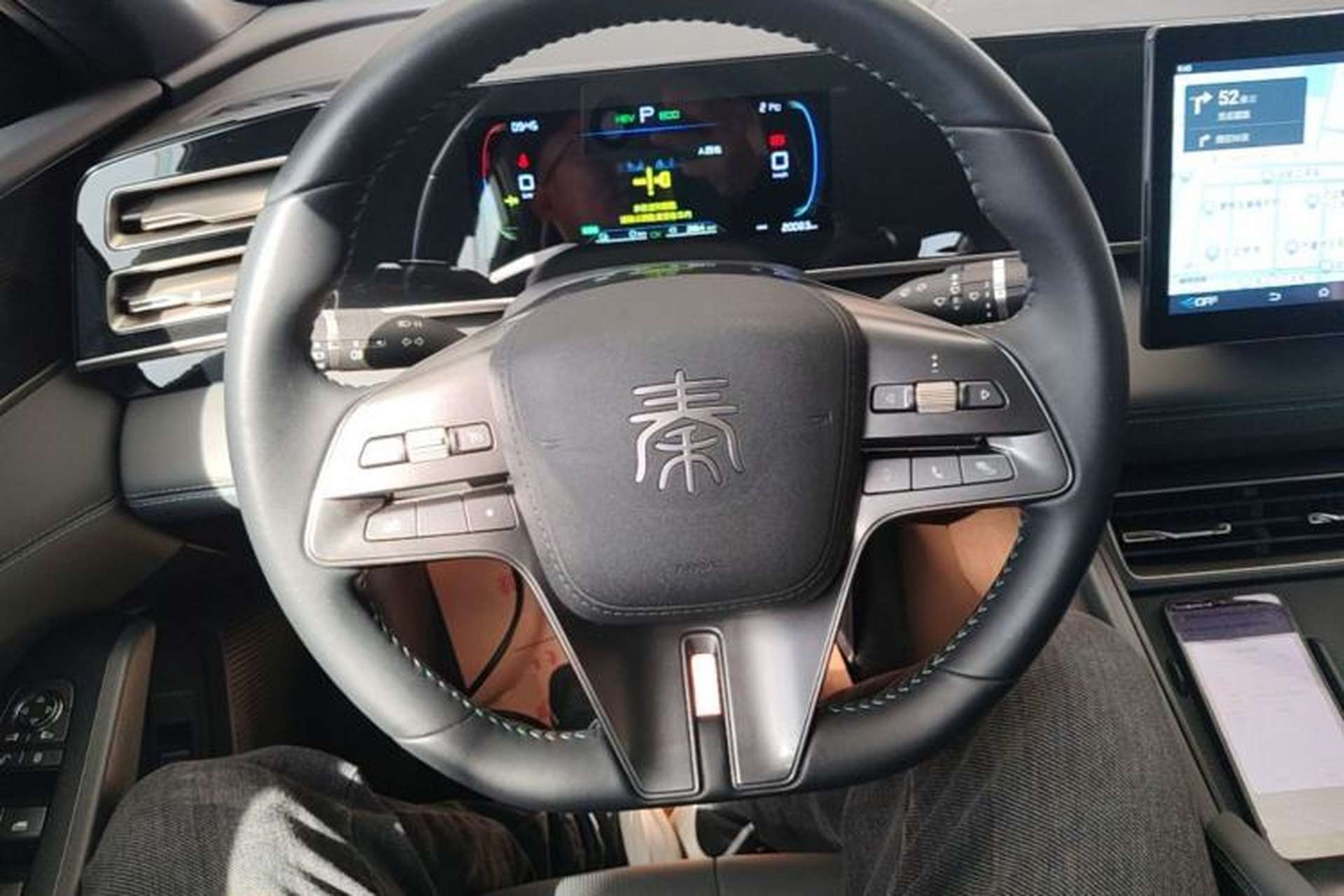 Used BYD Qin L 2024 DM-i 80KM Leading Model Steering Wheel