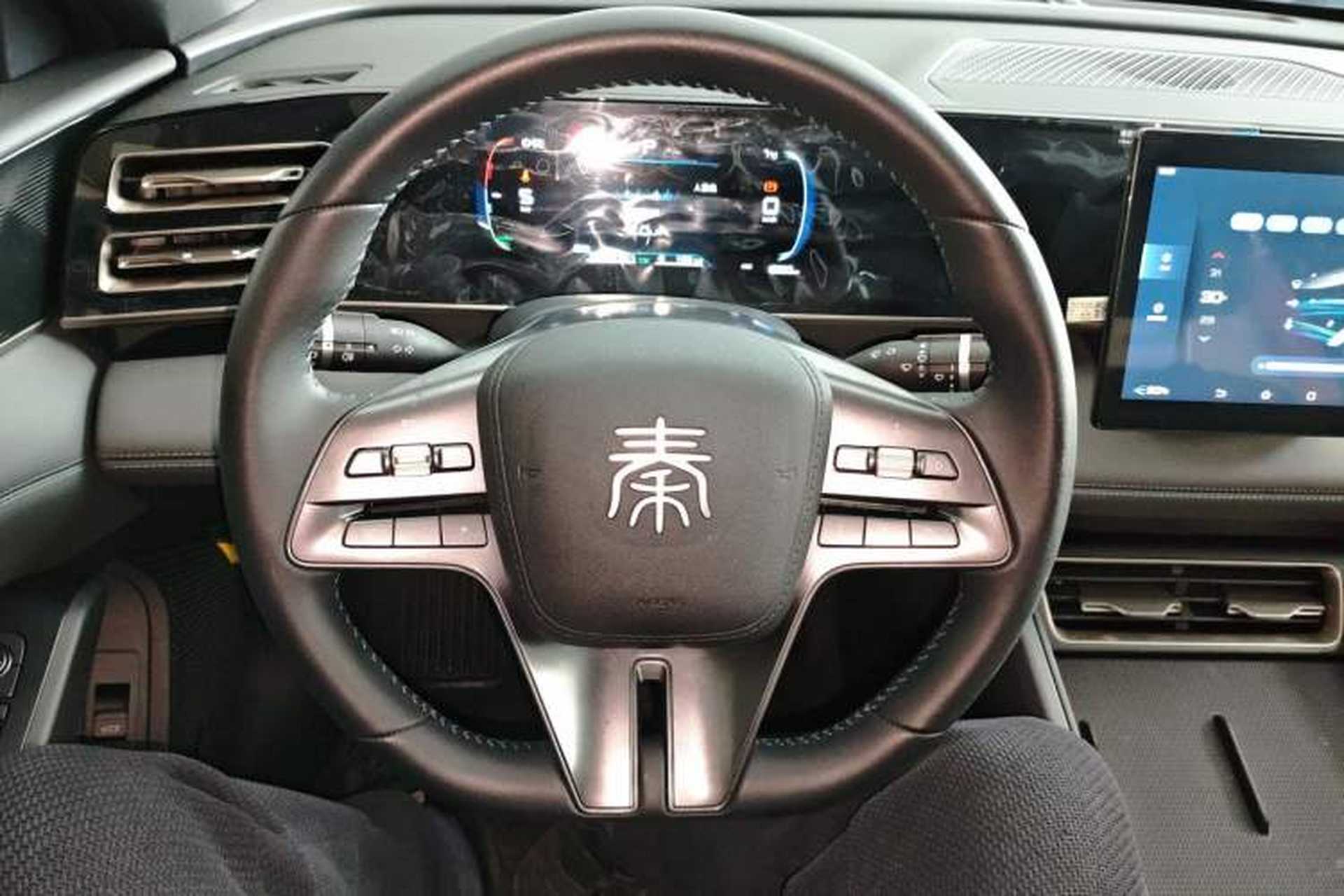 Used BYD Qin L 2024 DM-i 80KM Leading Model Steering Wheel