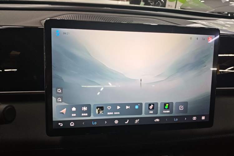 Used BYD Qin L 2025 DM-i Smart Drive 120KM Superior Model Audio And AC Panel