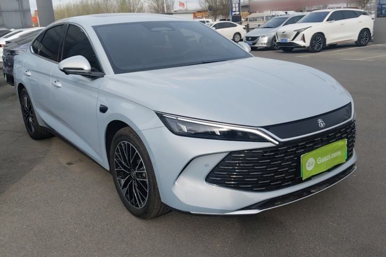Used BYD Qin L 2025 DM-i Smart Drive 120KM Excellence Model Front Right 45 Deg