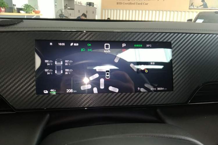 Used BYD Qin L 2025 EV 470KM Leading Edition Instrument Cluster