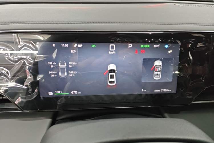 Used BYD Qin L 2025 EV 470KM Leading Edition Instrument Cluster