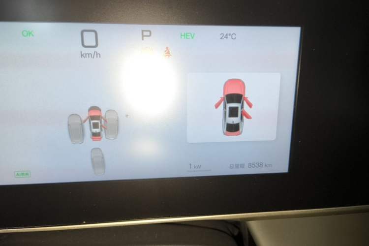 Used BYD Qin L 2025 DM-i Smart Drive 80KM Leading Model Instrument Cluster