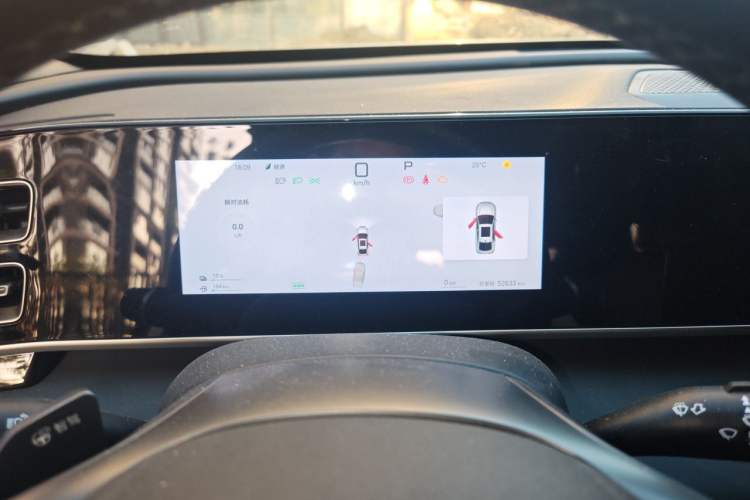 Used BYD Qin L 2025 DM-i Smart Drive 80KM Leading Model Instrument Cluster