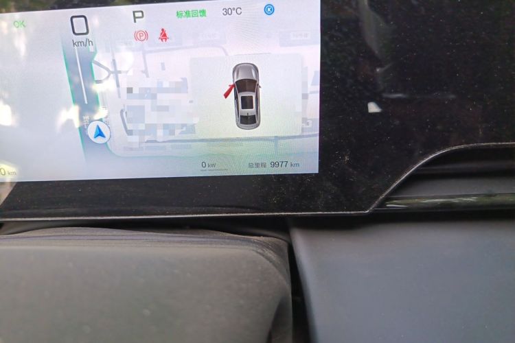 Used BYD Qin L 2025 EV 470KM Leading Edition Odometer Close Up