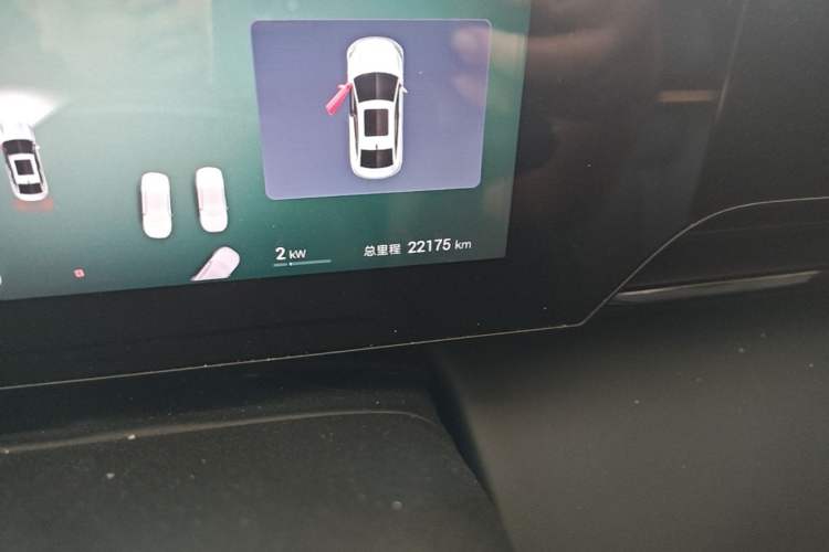 Used BYD Qin L 2025 EV 470KM Leading Edition Odometer Close Up