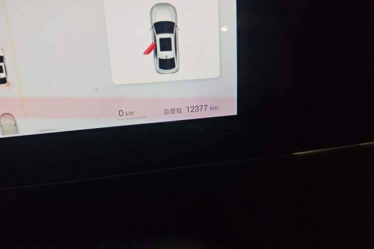 Used BYD Qin L 2025 DM-i Smart Drive 120KM Leading Model Odometer Close Up