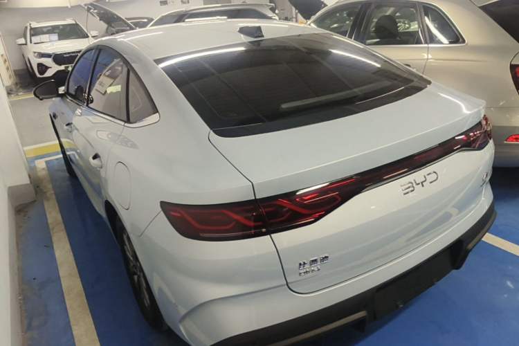 Used BYD Qin L 2025 DM-i Smart Drive 80KM Leading Model Rear Left 45 Deg