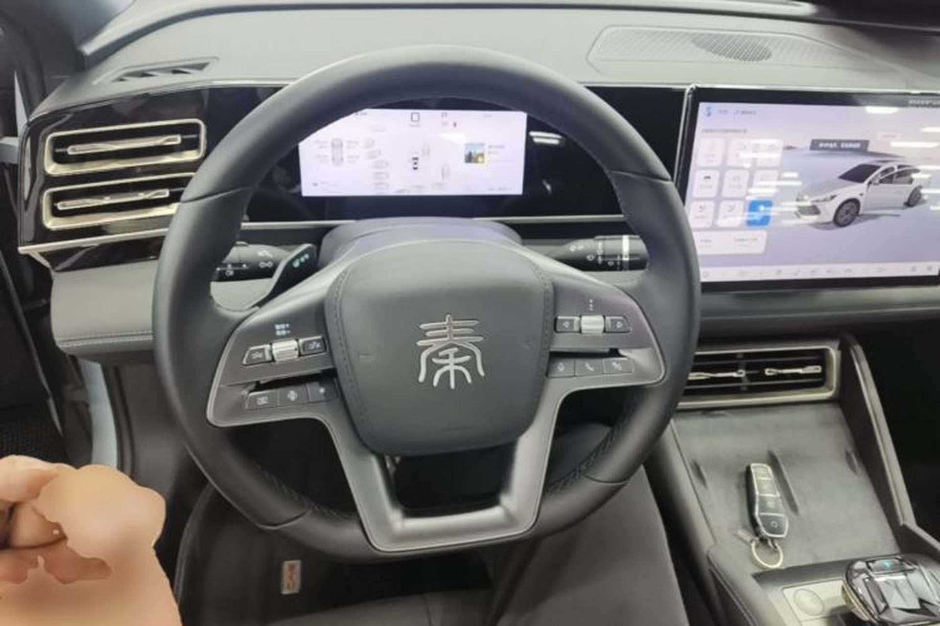 Used BYD Qin L 2025 DM-i Smart Drive 120KM Superior Model Steering Wheel