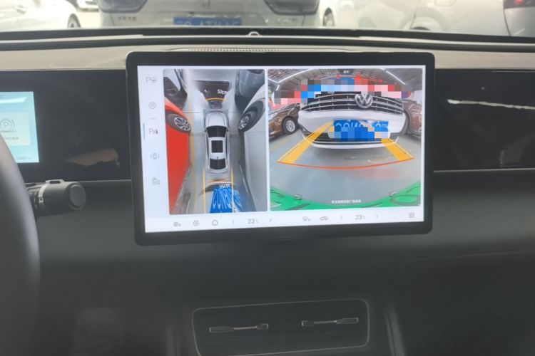 Used BYD Qin L 2025 DM-i Smart Drive 80KM Leading Model Audio And AC Panel