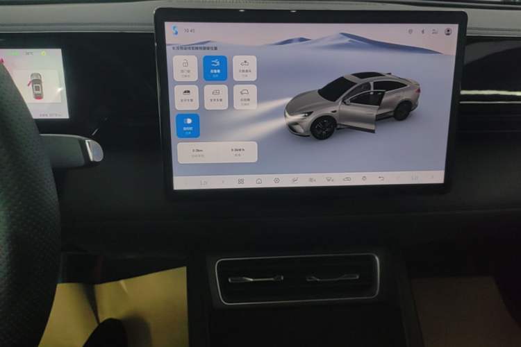Used BYD Qin L 2025 EV 470KM Leading Edition Audio And AC Panel