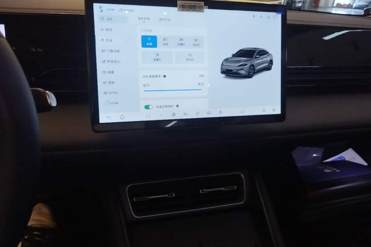 Used BYD Qin L 2025 EV 545KM Beyond Version Audio And AC Panel