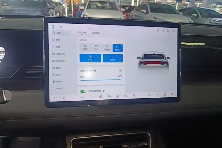 Used BYD Qin L 2025 EV 545KM Beyond Version Audio And AC Panel