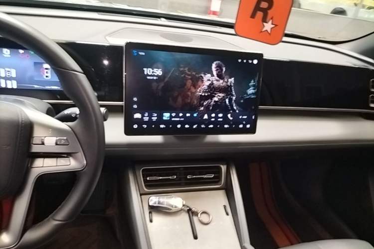 Used BYD Qin L 2025 DM-i Smart Drive 80KM Leading Model Audio And AC Panel