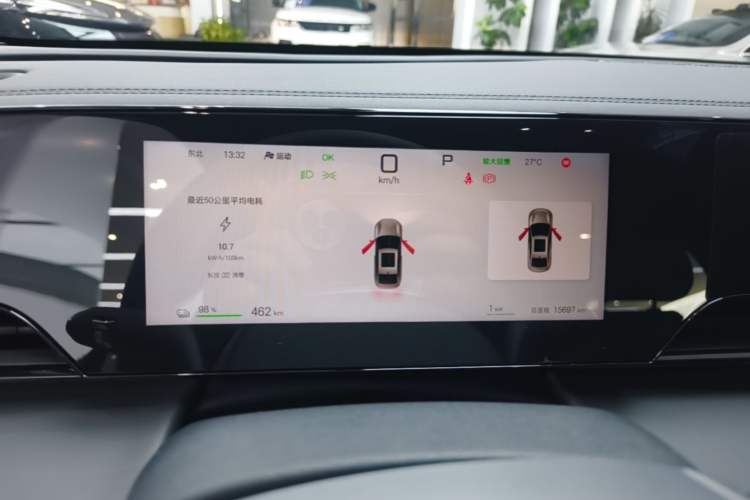 Used BYD Qin L 2025 EV 470KM Leading Edition Instrument Cluster