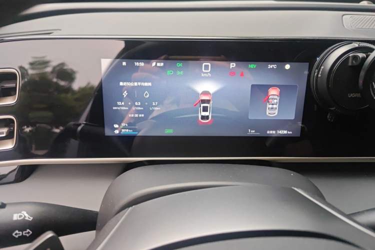 Used BYD Qin L 2025 DM-i Smart Drive 80KM Leading Model Instrument Cluster